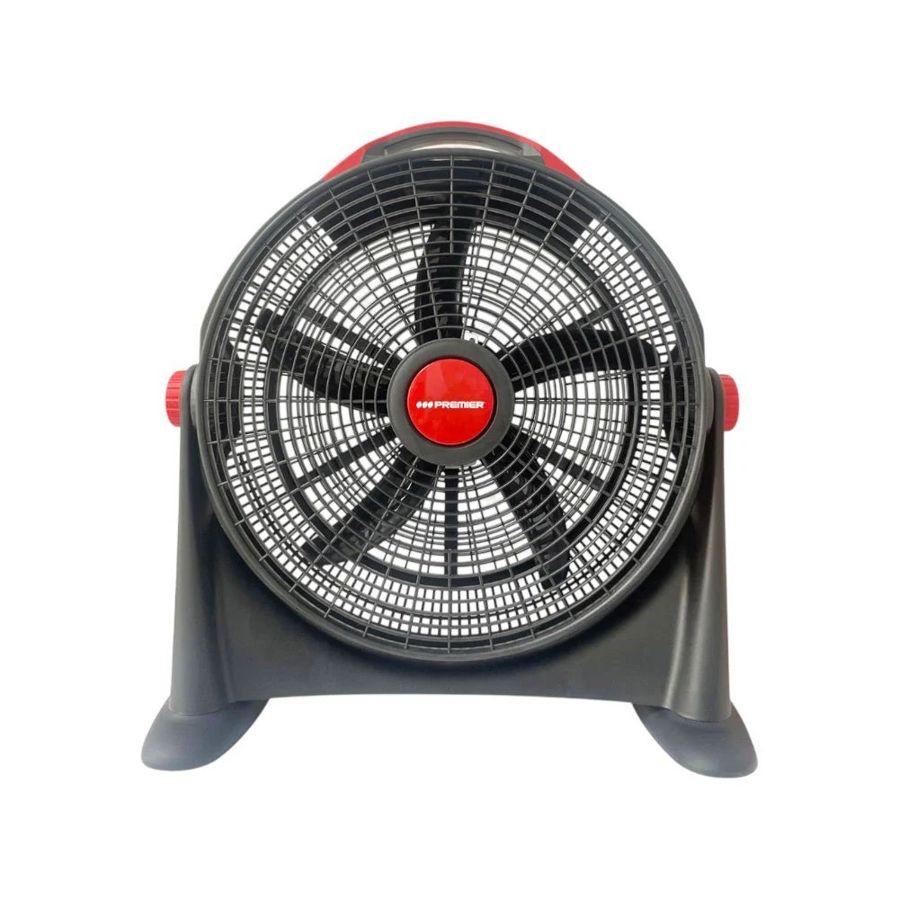 Abanico de Mesa Premier 20" / 3 Velocidades / Negro