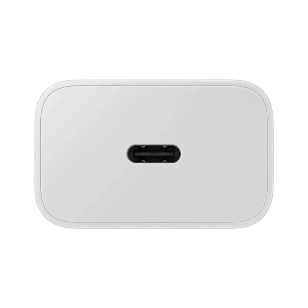 Adaptador Samsung USB 25W con cable / Carga rápida / Blanco - Image 3