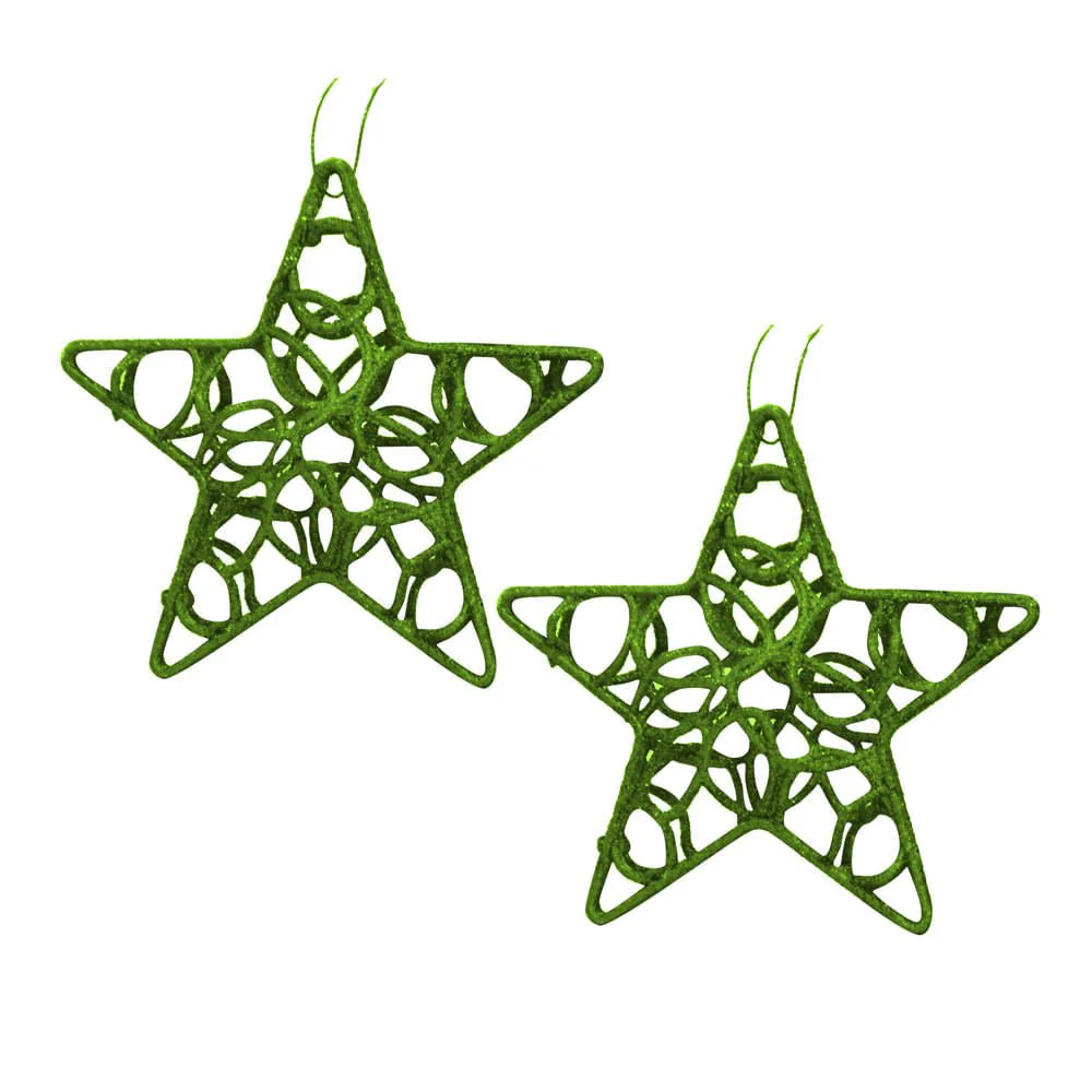 Adorno de Navidad Miró Christmas Estrella 2 Piezas83