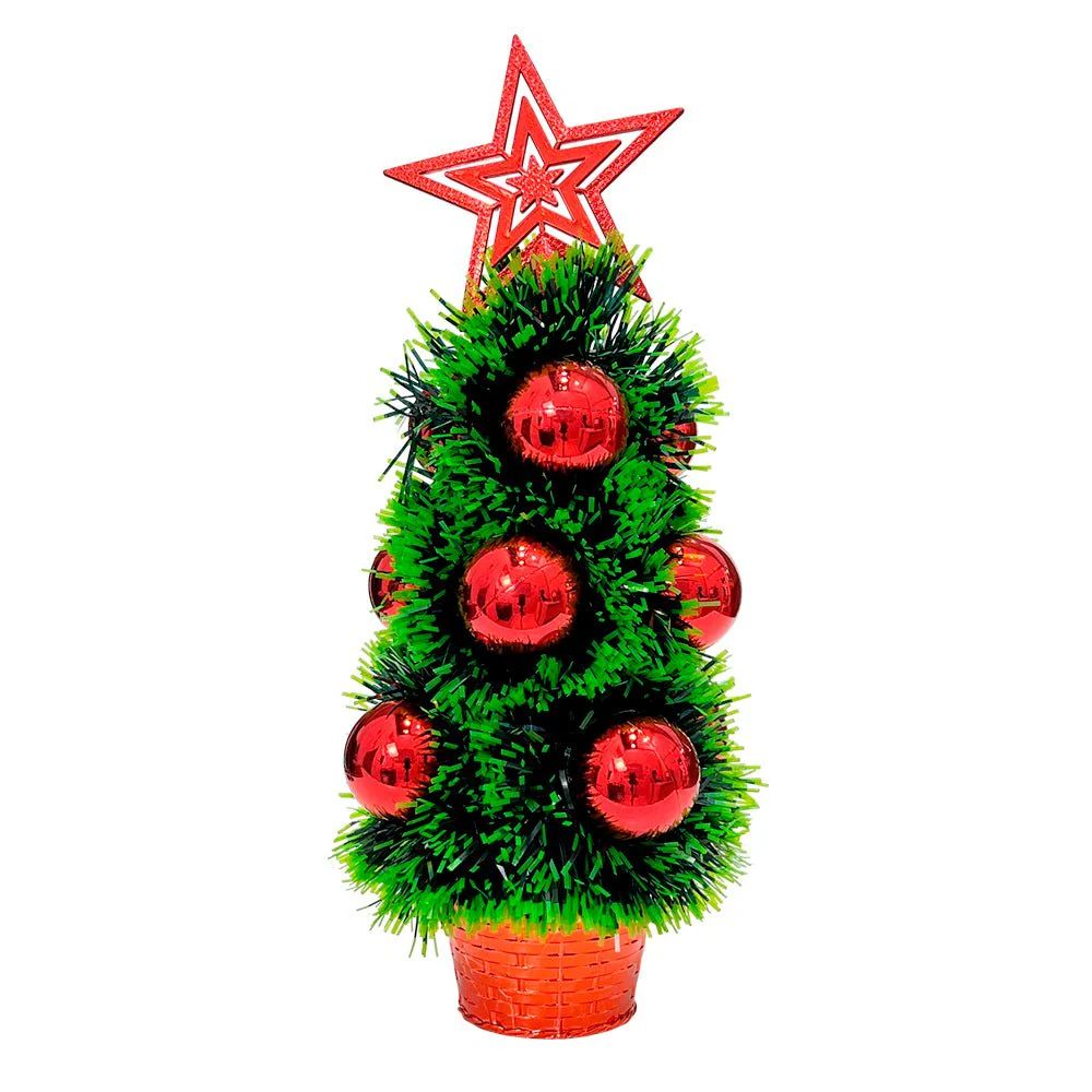 Adorno Navideño Decorativo Christmas Elegance / Diseño de Árbol / 12"