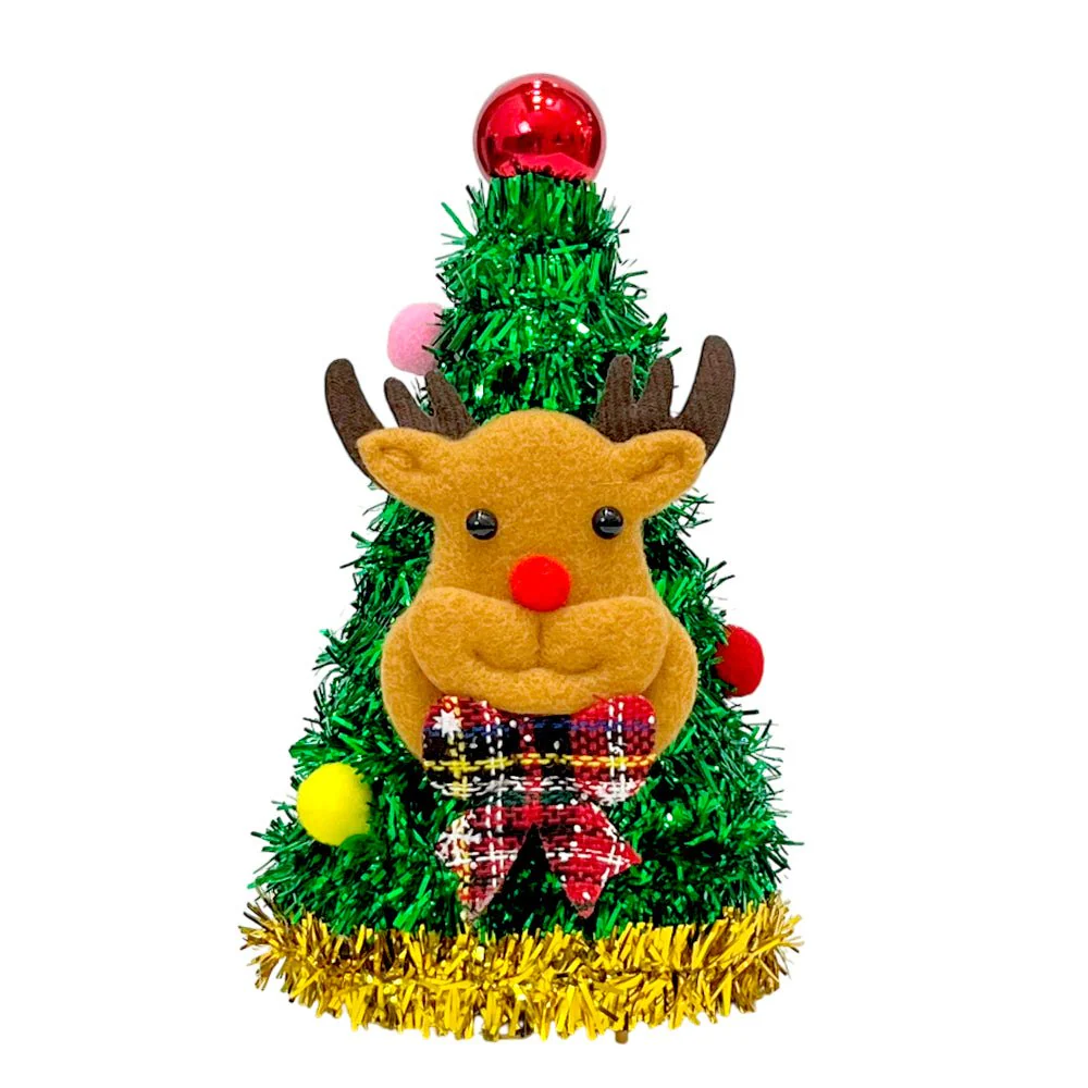 Adorno Navideño Decorativo Christmas Elegance / Diseño de Árbol / 7"