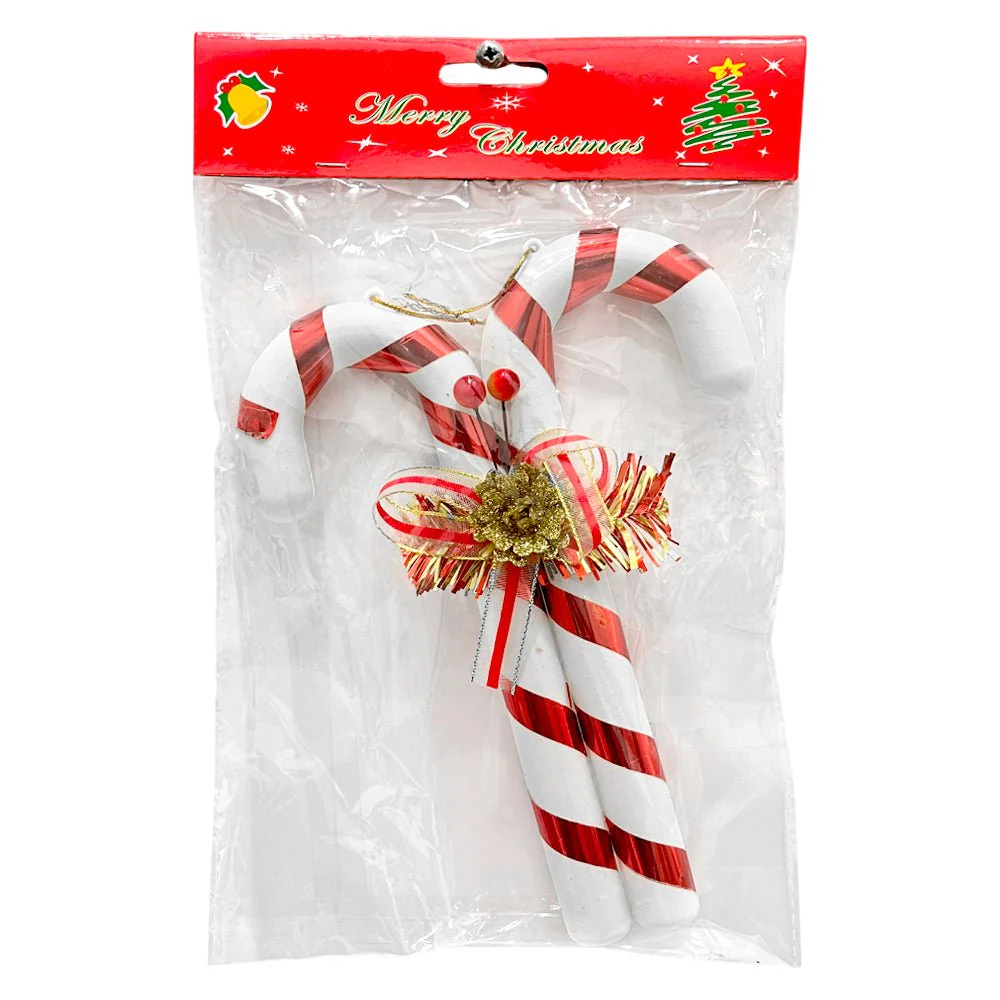 Adornos Decorativos Bastones / Christmas Elegance / 21 cm - Image 2