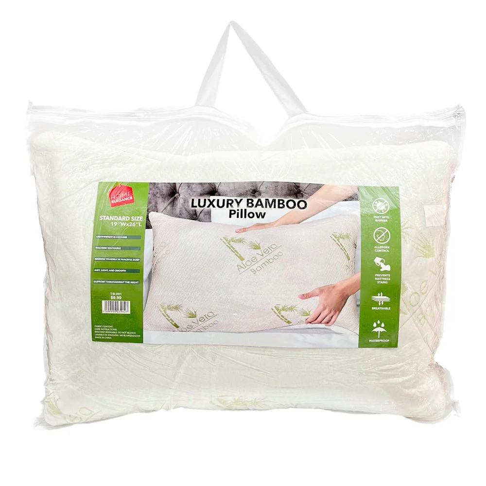 Almohada Memory Foam Pillow / Home Elegance / Bamboo - Image 2
