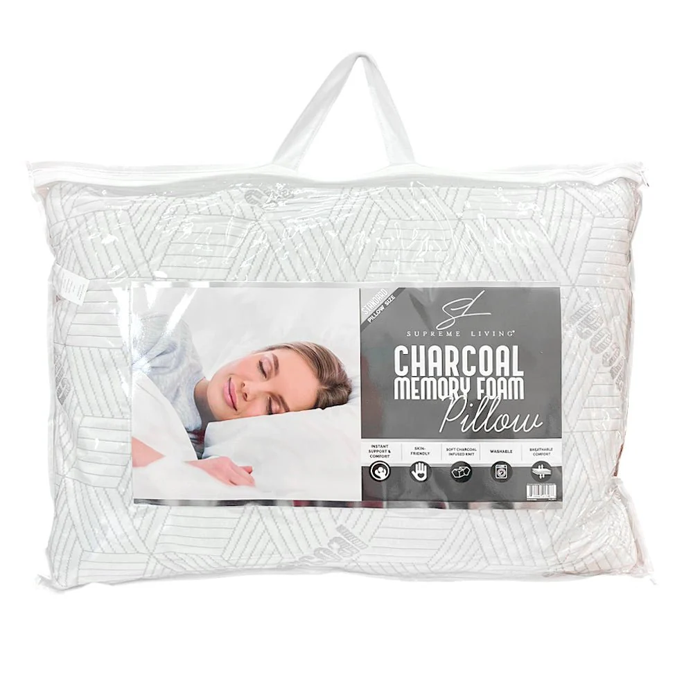 Almohada Memory Foam Standard Charcoal / Supreme - Image 2