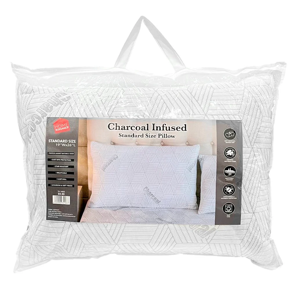 Almohada Memory Pillow / Home Elegance / Charcoal Infused - Image 2