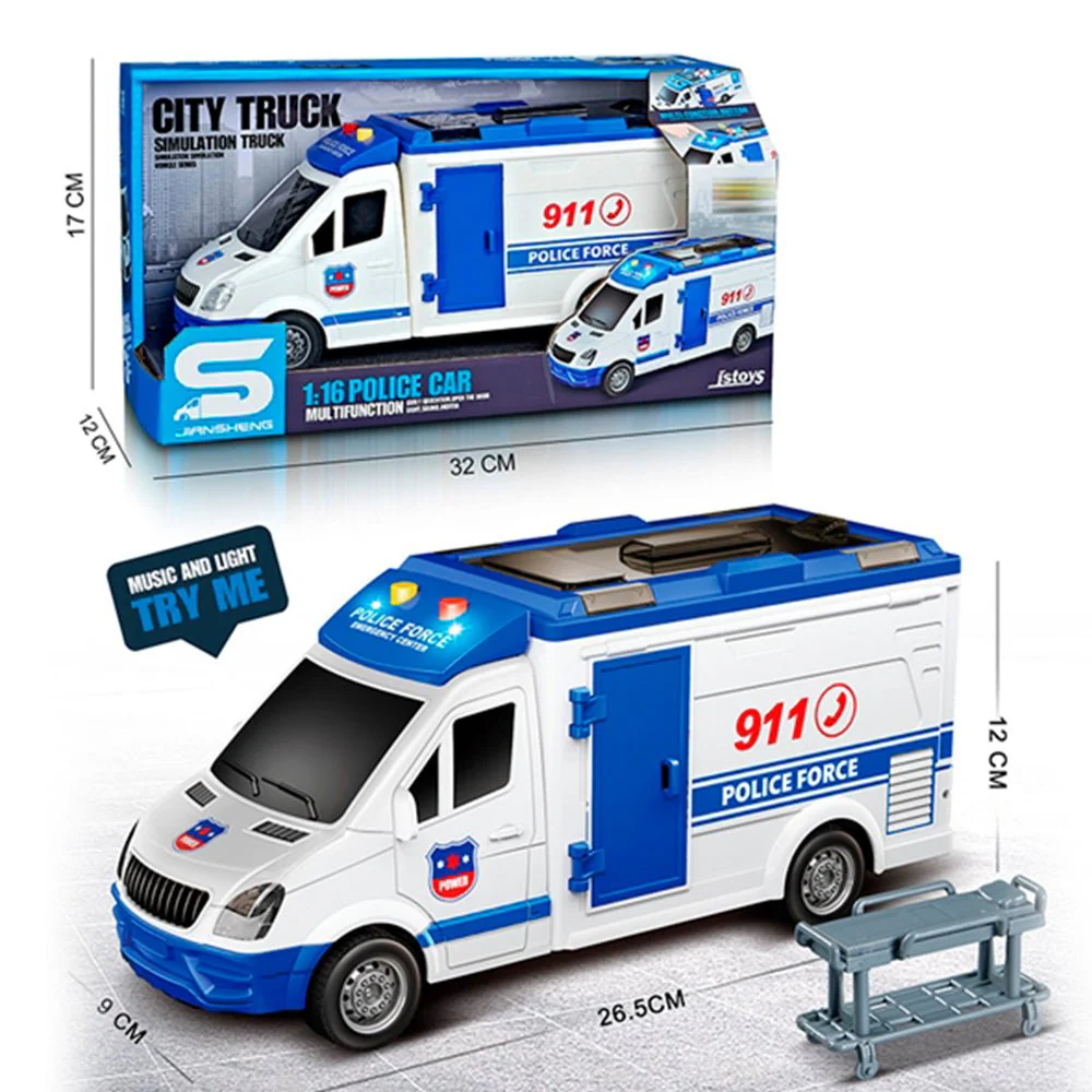 Ambulancia 1.16 C/Sonido Police Force