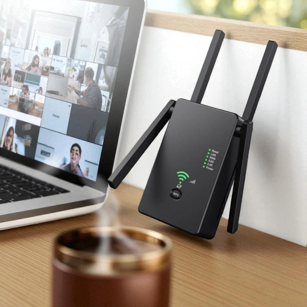 Andowl Q-W012 Repetidor / Extensor WiFi 3 en 1 / 1200Mbps - Image 4