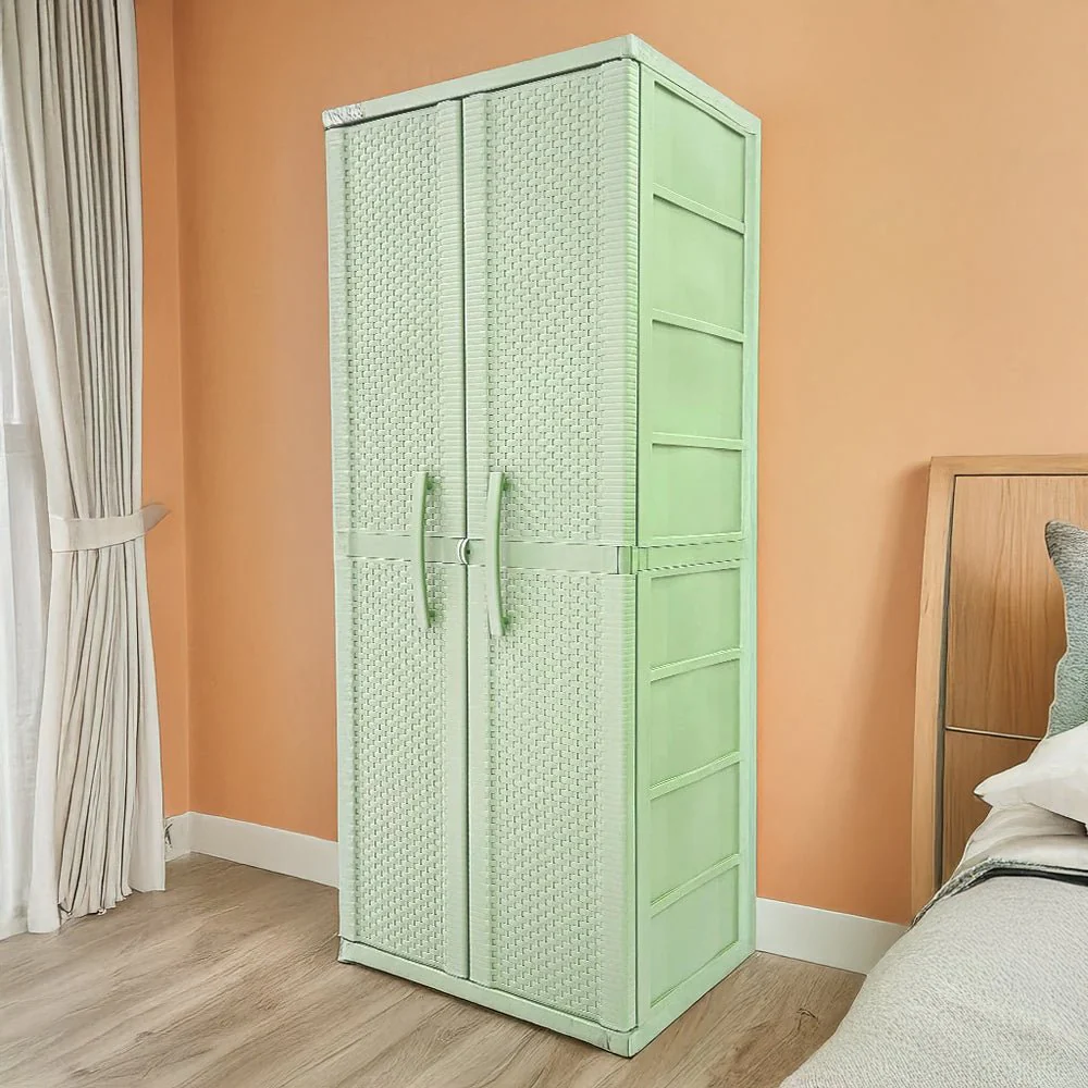Armario Grande Rattan Rimax / Verde