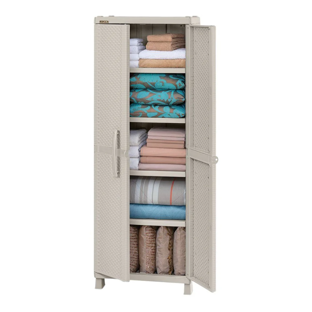 Armario Grande Rimax Textura Rattan - Taupe - Image 3