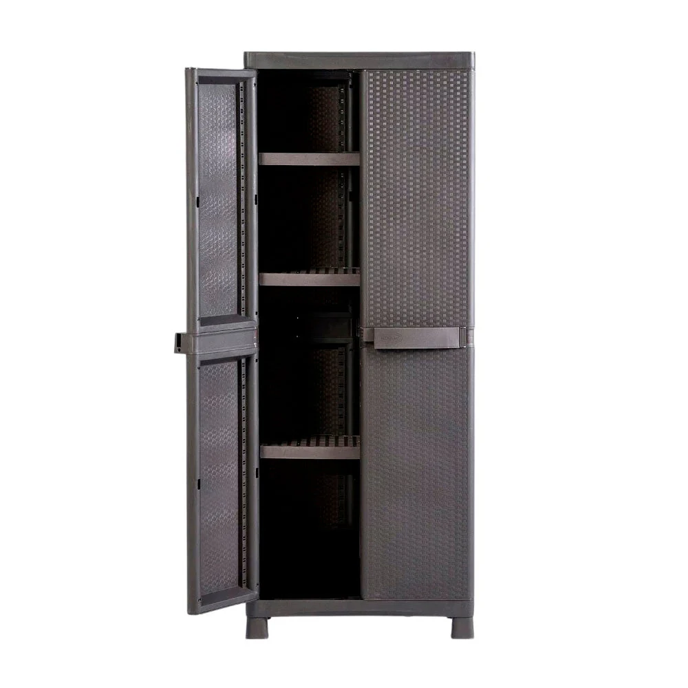Armario Polinplast Mimbre / de Plástico - Marrón - Image 3