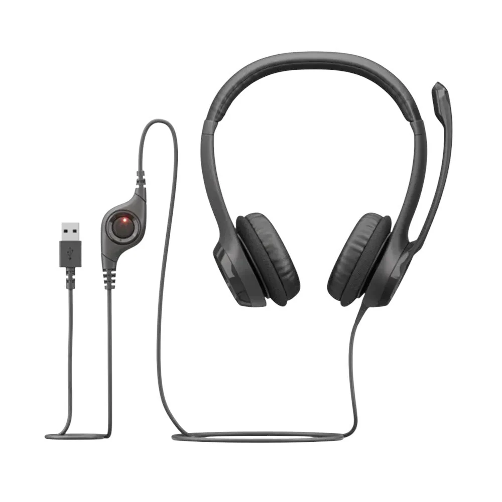 Audífonos Logitech H390 - Negro - Image 5