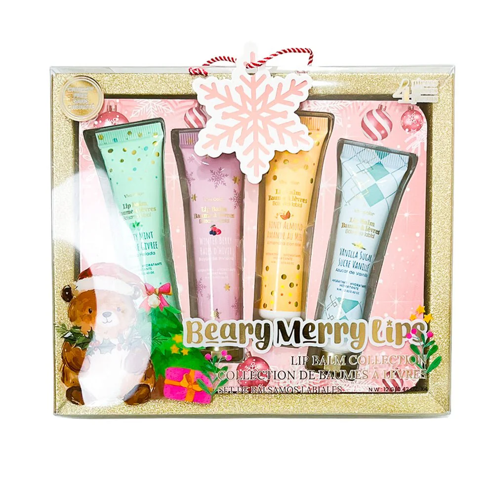 Bálsamos Labiales Viva Color Beary Merry Lips 4 Piezas - Image 4