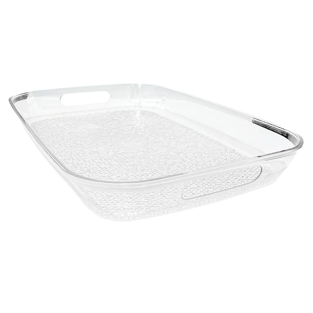 Bandeja de Servir Acrílica BeeHome Rectangular / 30cm x 44cm - Image 2