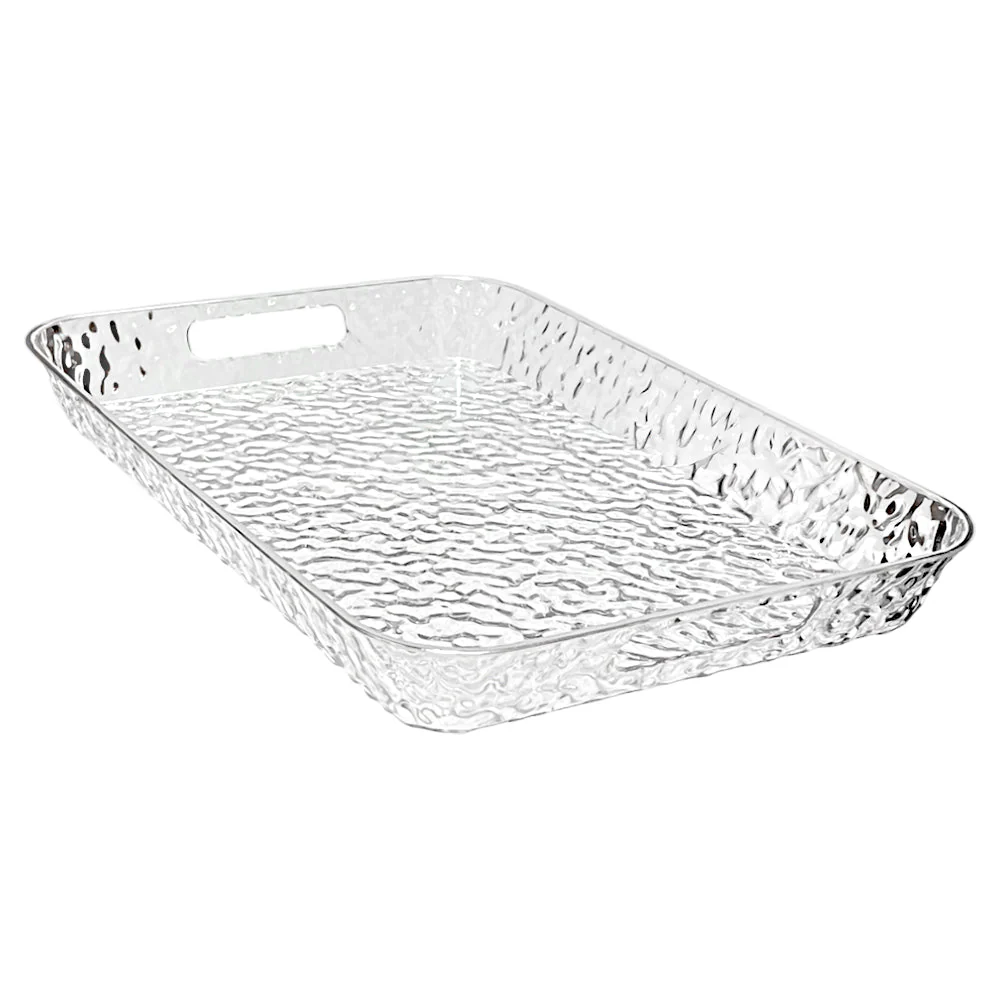 Bandeja Plástica Home Elegance / Clear / 38 cm x 25 cm - Image 2