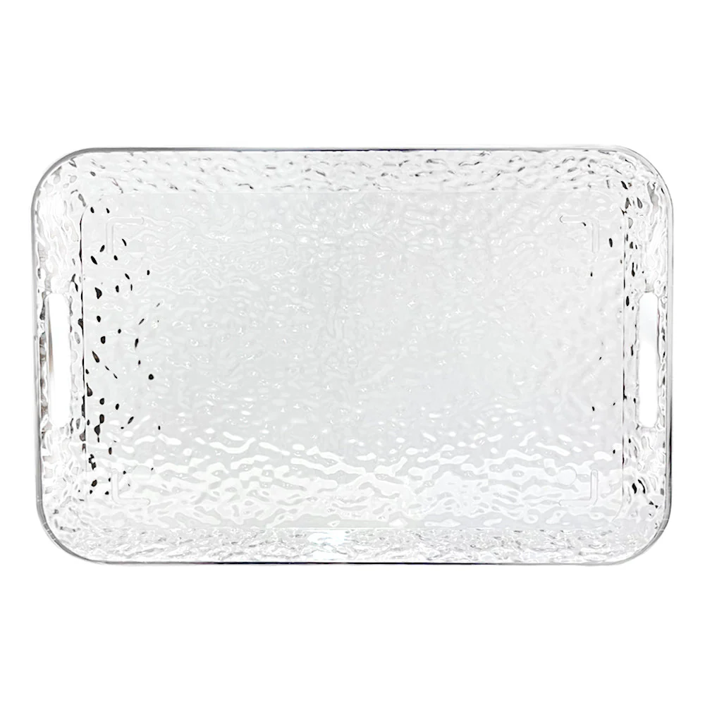 Bandeja Plástica Home Elegance / Clear / 38 cm x 25 cm - Image 3