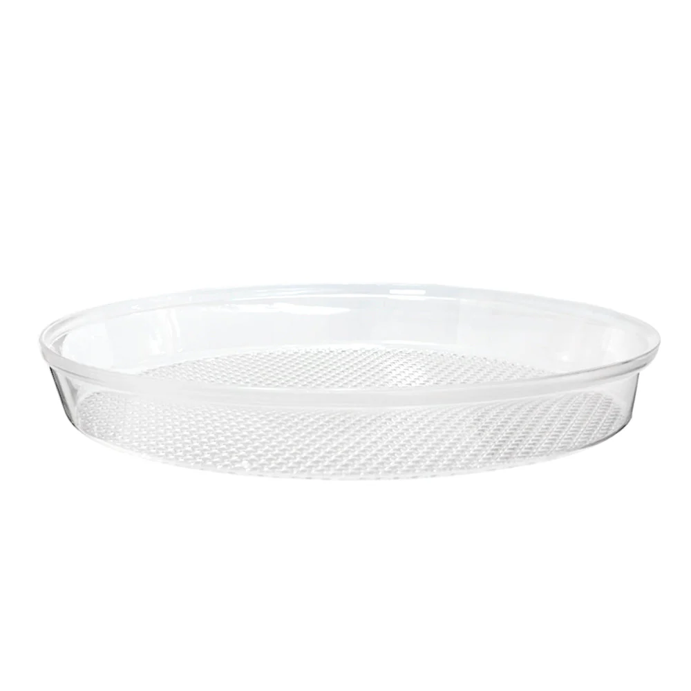 Bandeja Plástica Mediana Home Elegance de 30 cm / Clear - Image 2