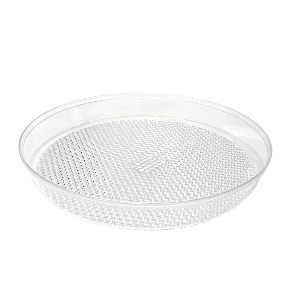 Bandeja Plástica Mediana Home Elegance de 30 cm / Clear - Image 4