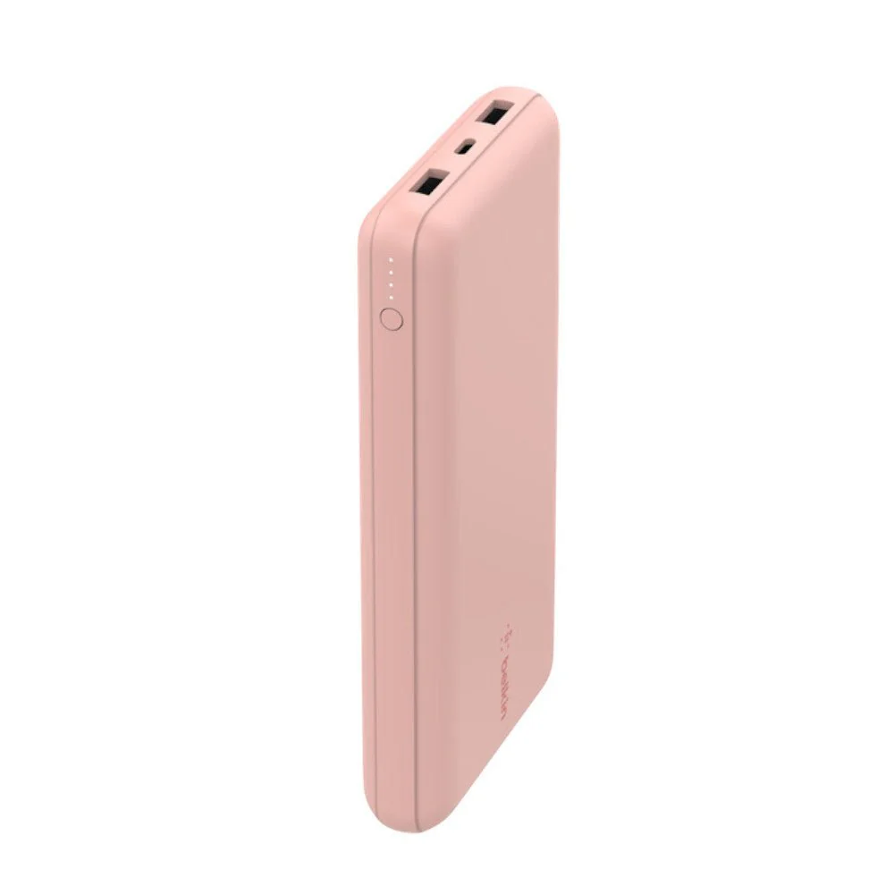 Batería Portátil Belkin Power Bank 20K / Usb-Ax2 / 15W / Rosa - Image 3