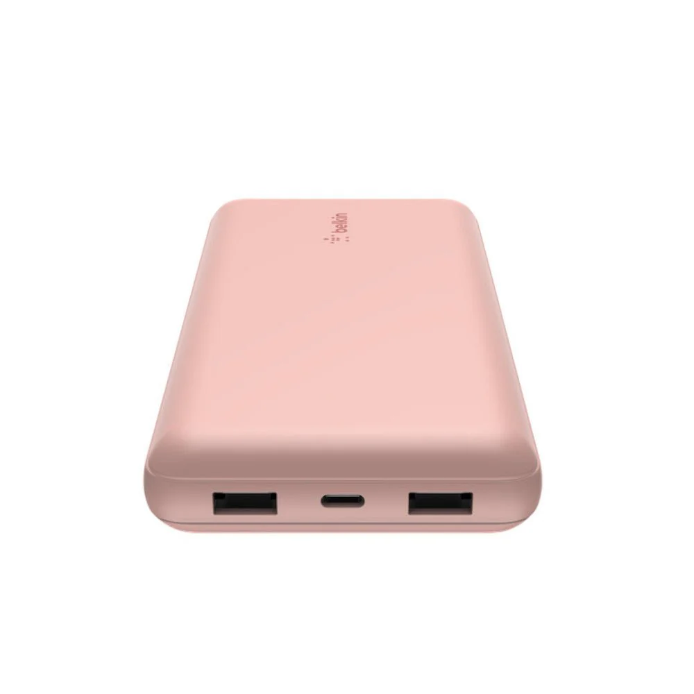 Batería Portátil Belkin Power Bank 20K / Usb-Ax2 / 15W / Rosa - Image 9