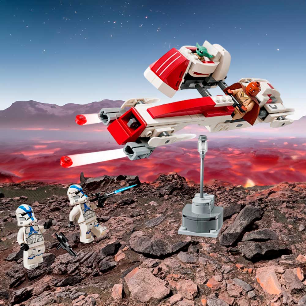 Blocs Lego L'évasion En Motojet Barc Star Wars 221 Piezas