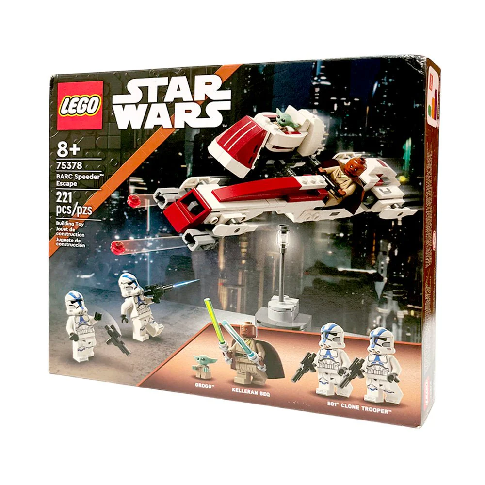 Blocs Lego L'évasion En Motojet Barc Star Wars 221 Piezas - Image 3