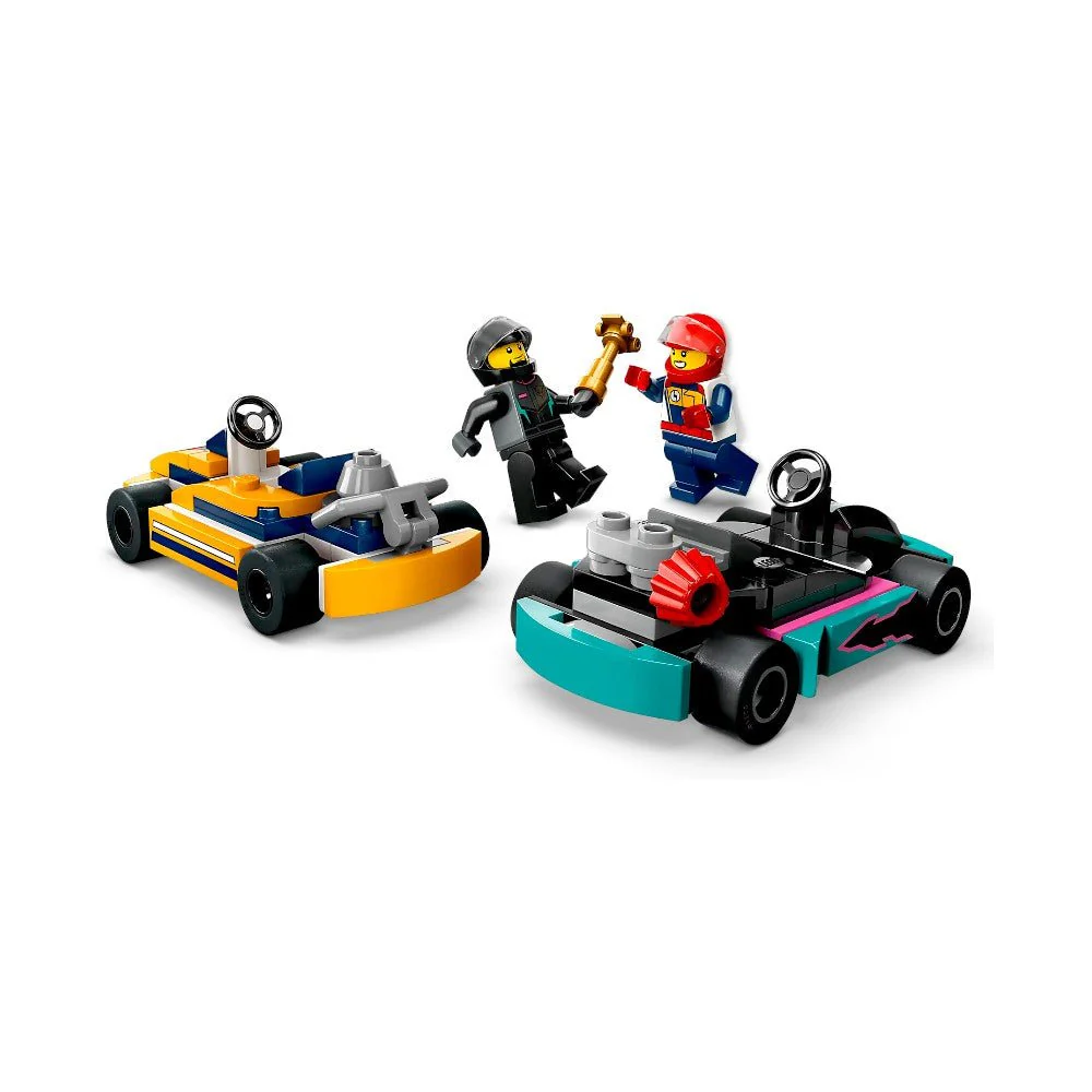 Bloques City LEGO / Go-karts y Pilotos de Carreras - Image 4