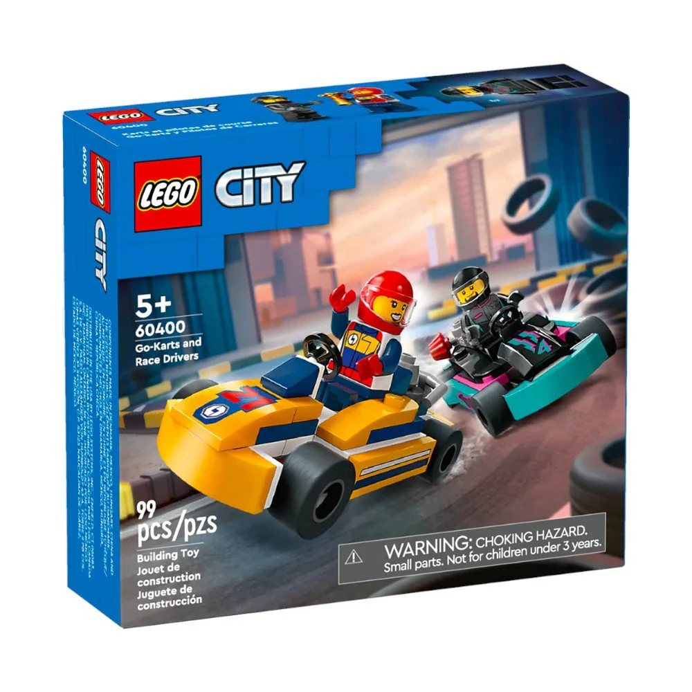 Bloques City LEGO / Go-karts y Pilotos de Carreras - Image 6