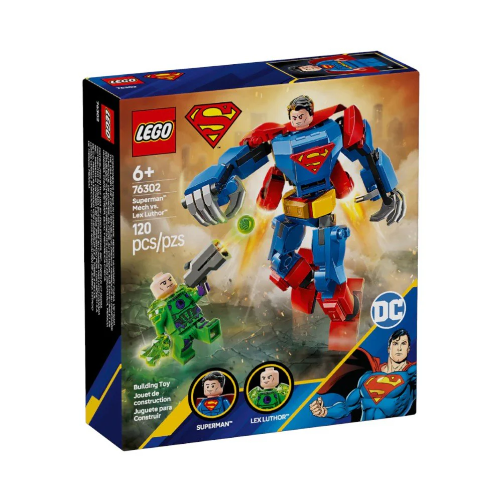 Bloques LEGO® Armadura Robótica de Superman™ vs. Lex Luthor™ - Image 7