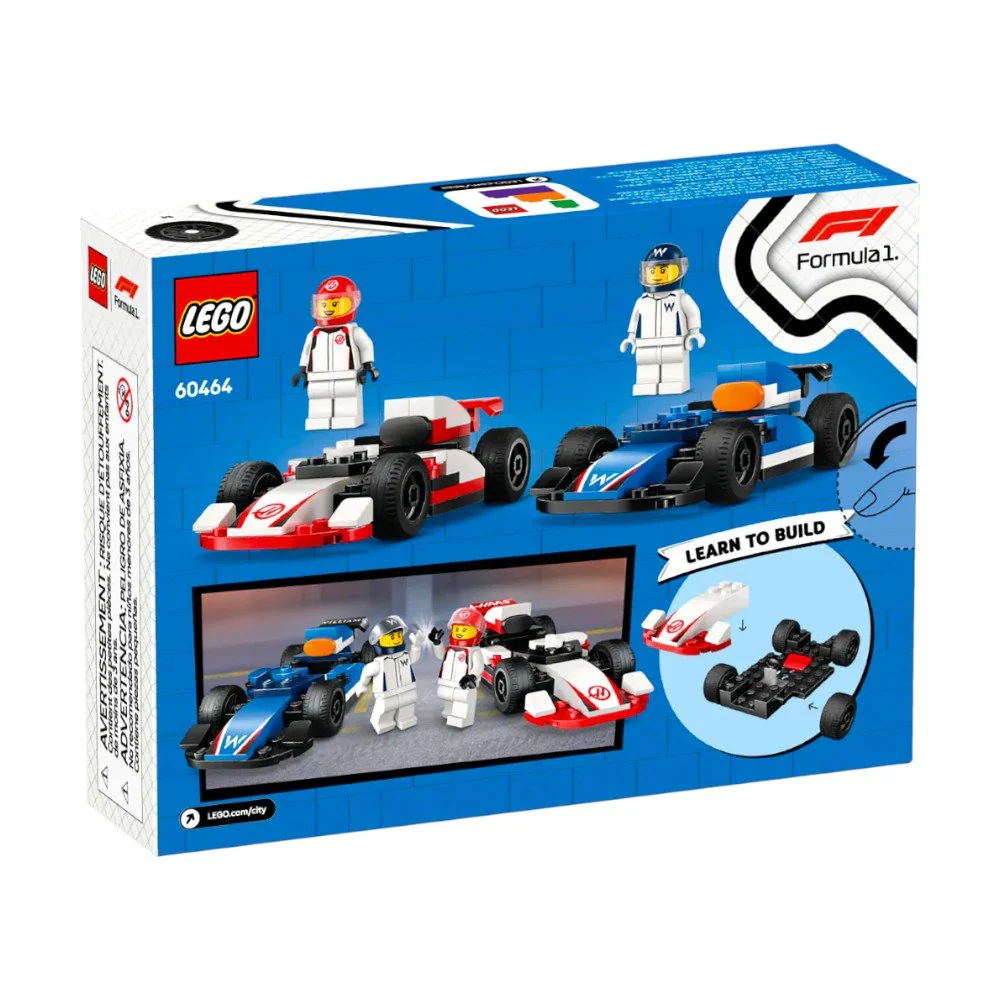 Bloques LEGO® Autos de F1® Williams Racing y Haas F1® - Image 8