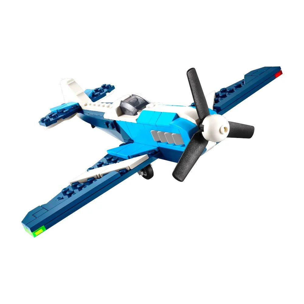 Bloques LEGO Aeronave: Avión de Carreras - Image 4