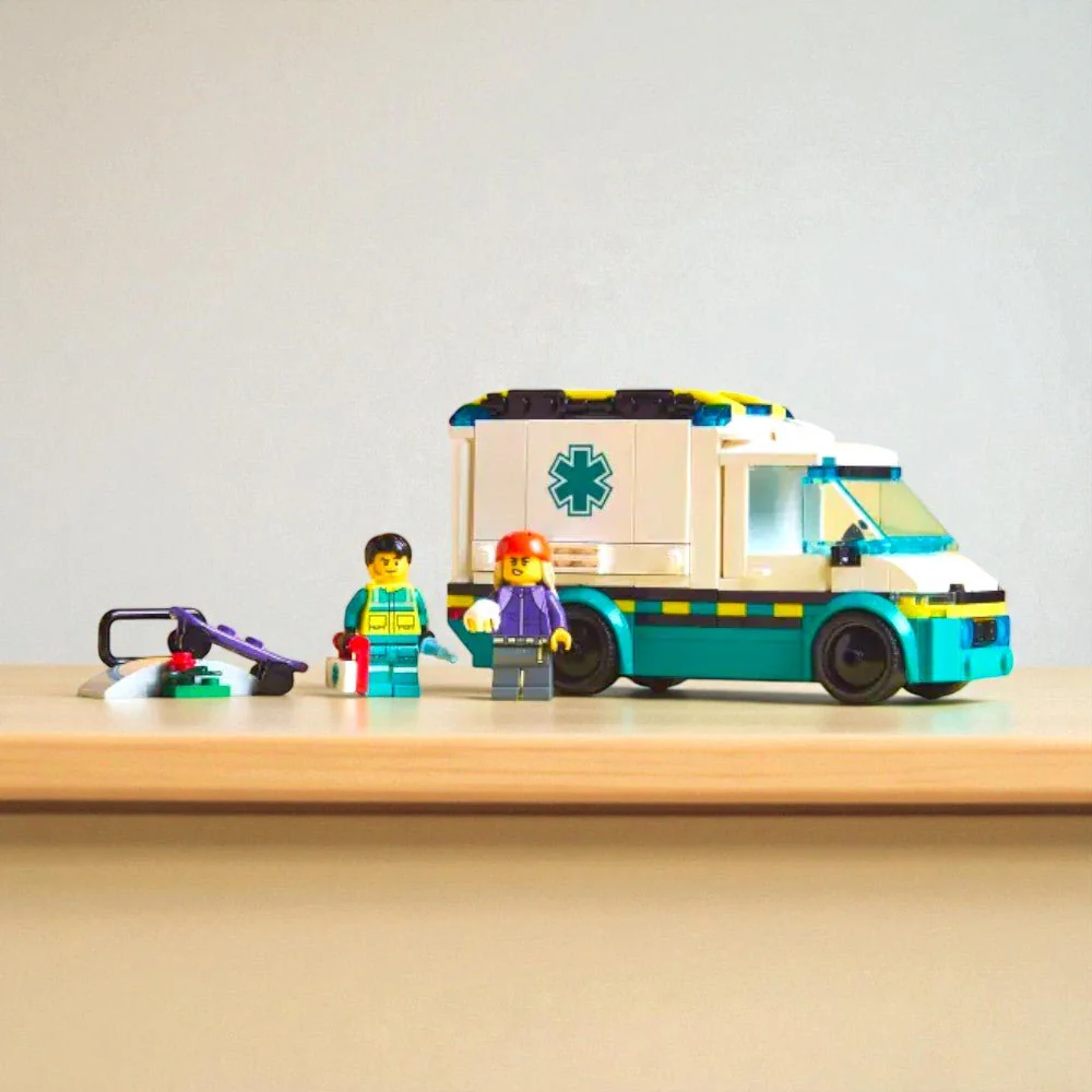 Bloques LEGO Ambulancia De Emergencia - Image 2