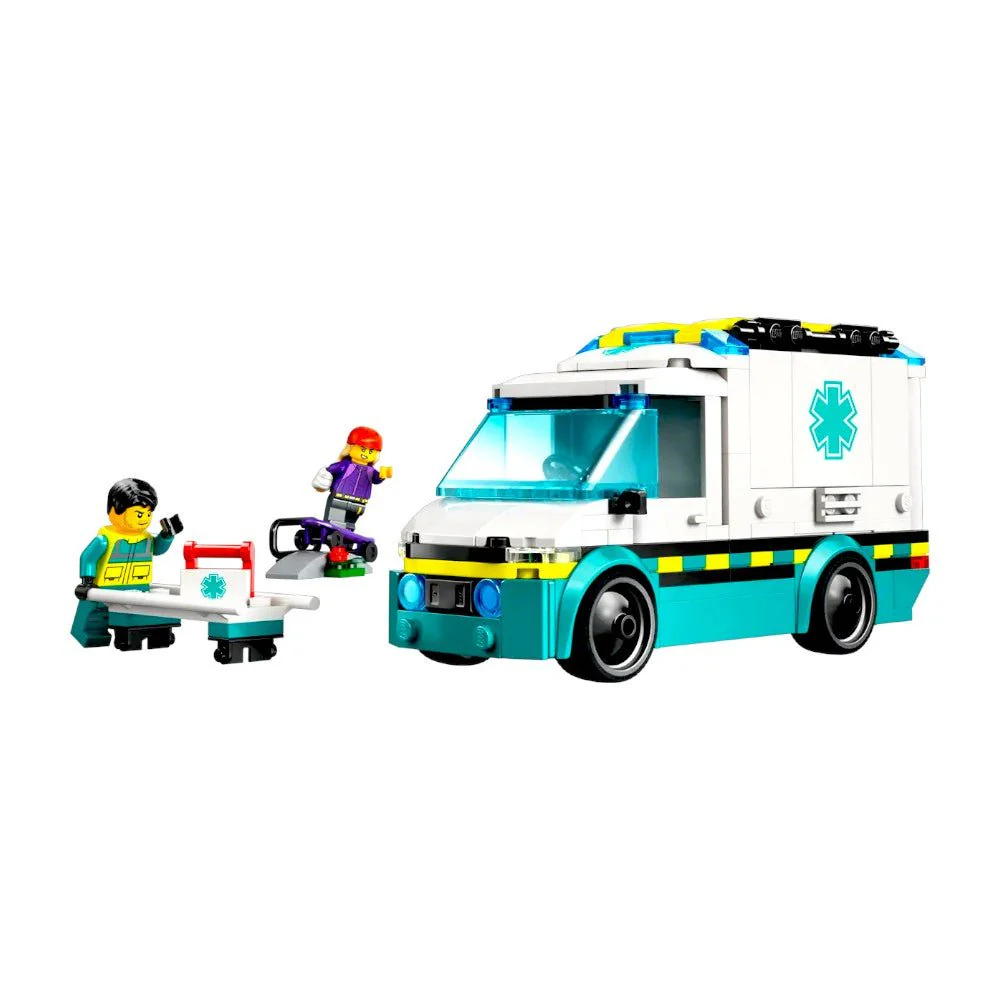 Bloques LEGO Ambulancia De Emergencia - Image 3
