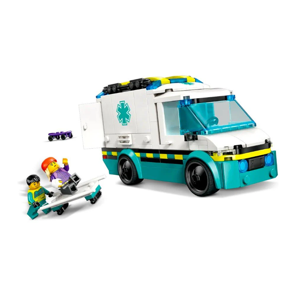 Bloques LEGO Ambulancia De Emergencia - Image 4