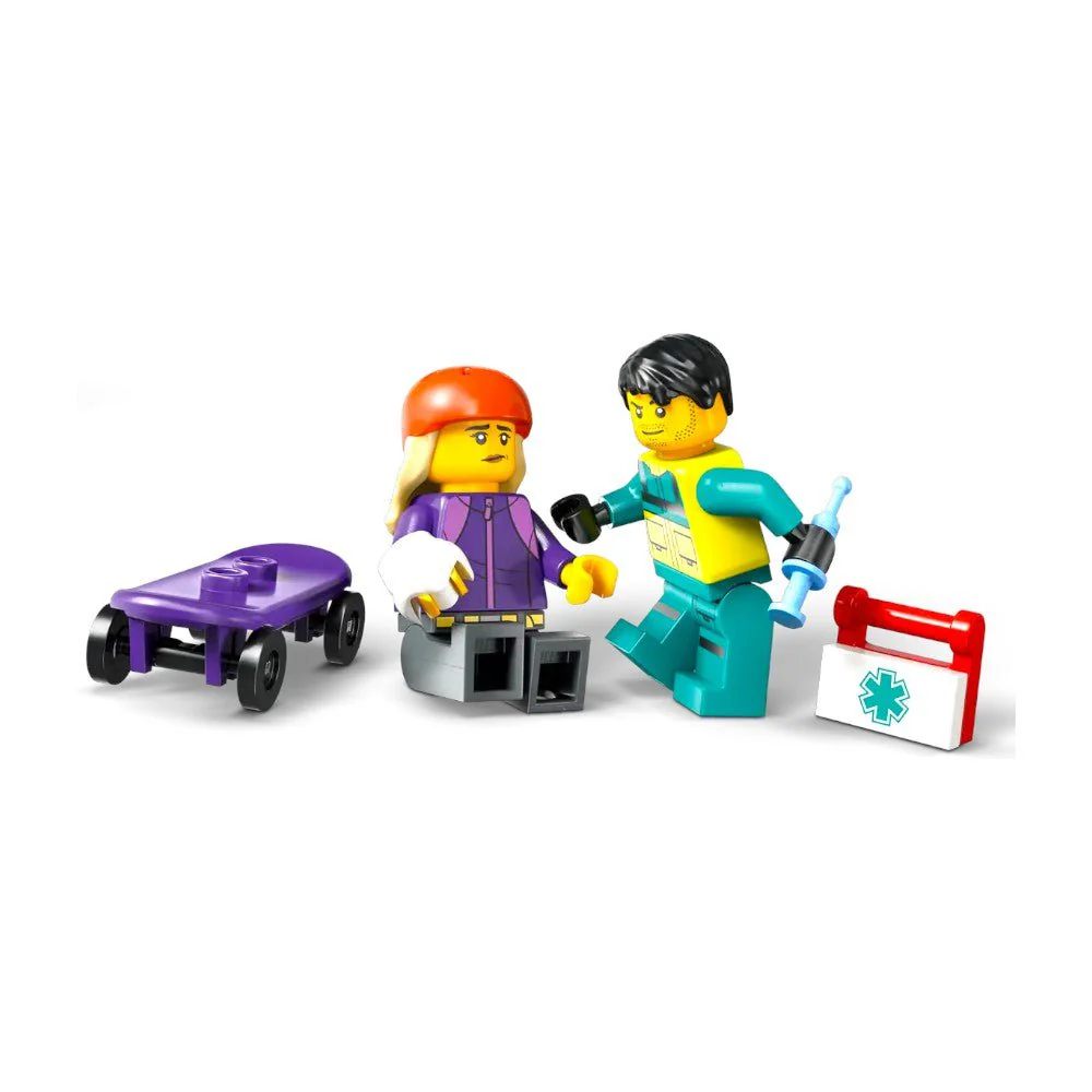 Bloques LEGO Ambulancia De Emergencia - Image 7