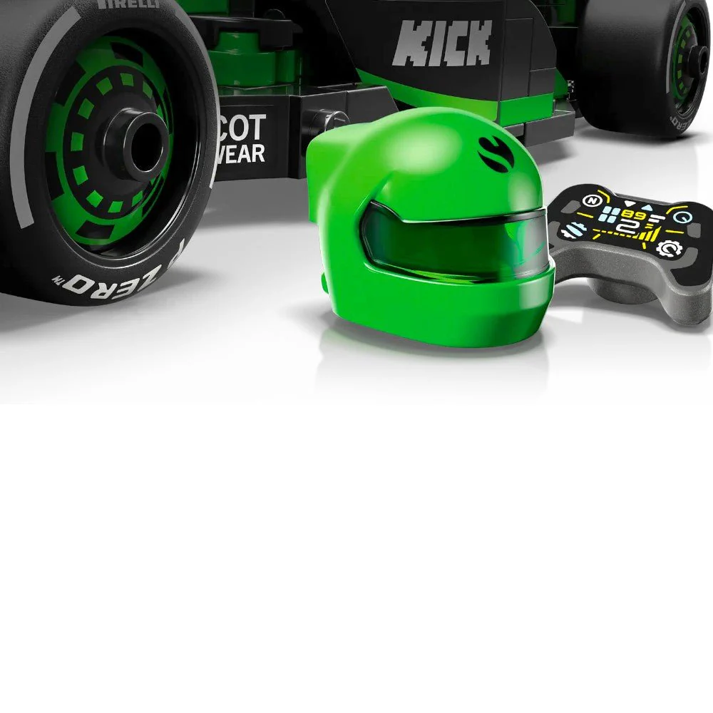 Bloques LEGO Auto de Carreras KICK Sauber F1 Team C44 - Image 7
