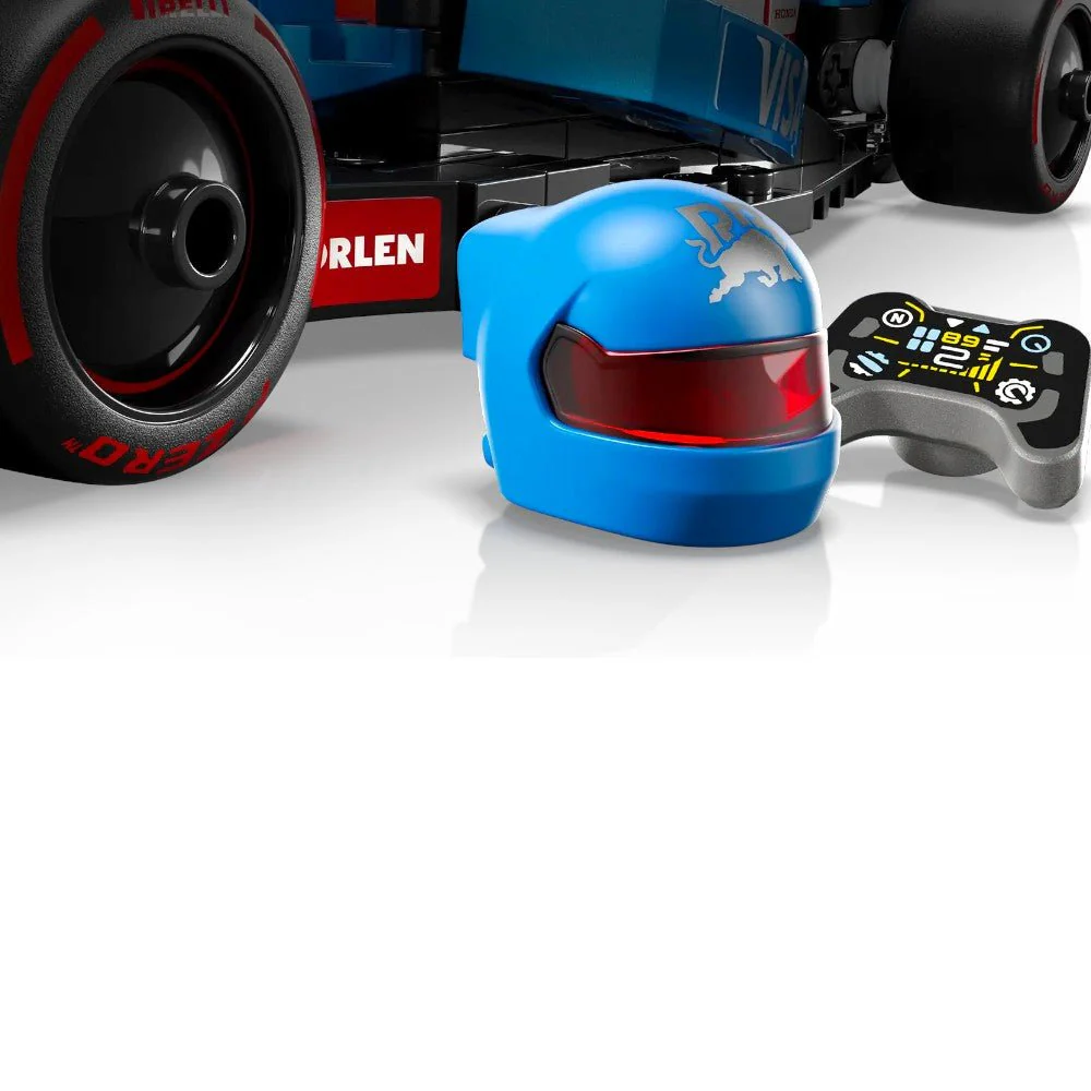 Bloques LEGO Auto de Carreras Visa Cash App RB VCARB 01 F1® - Image 6