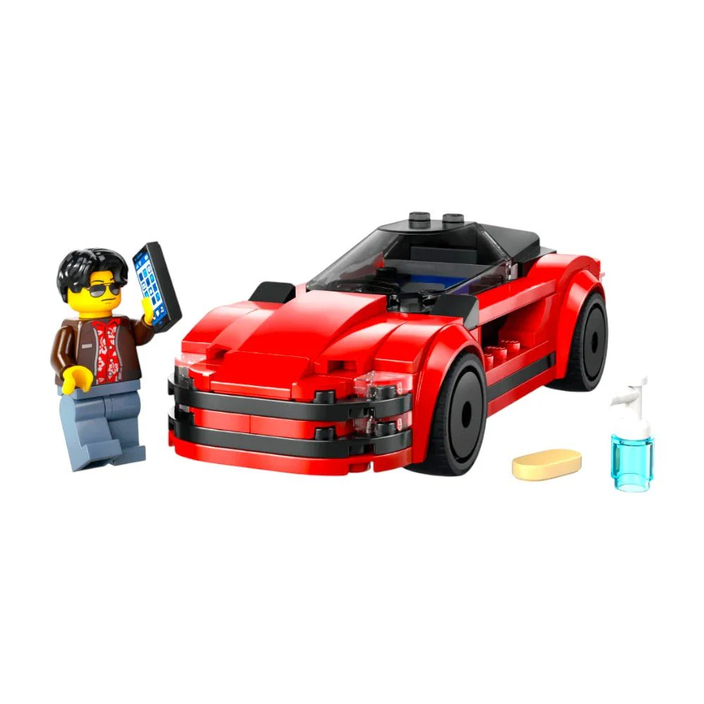 Bloques LEGO Auto Deportivo Rojo - Image 3