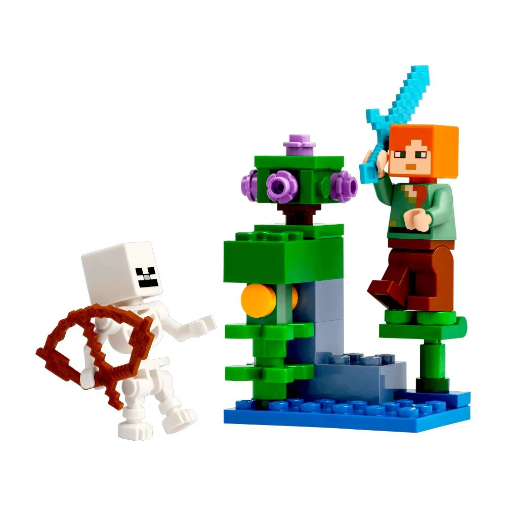 Bloques LEGO Batalla En La Cueva Frondosa - Image 2