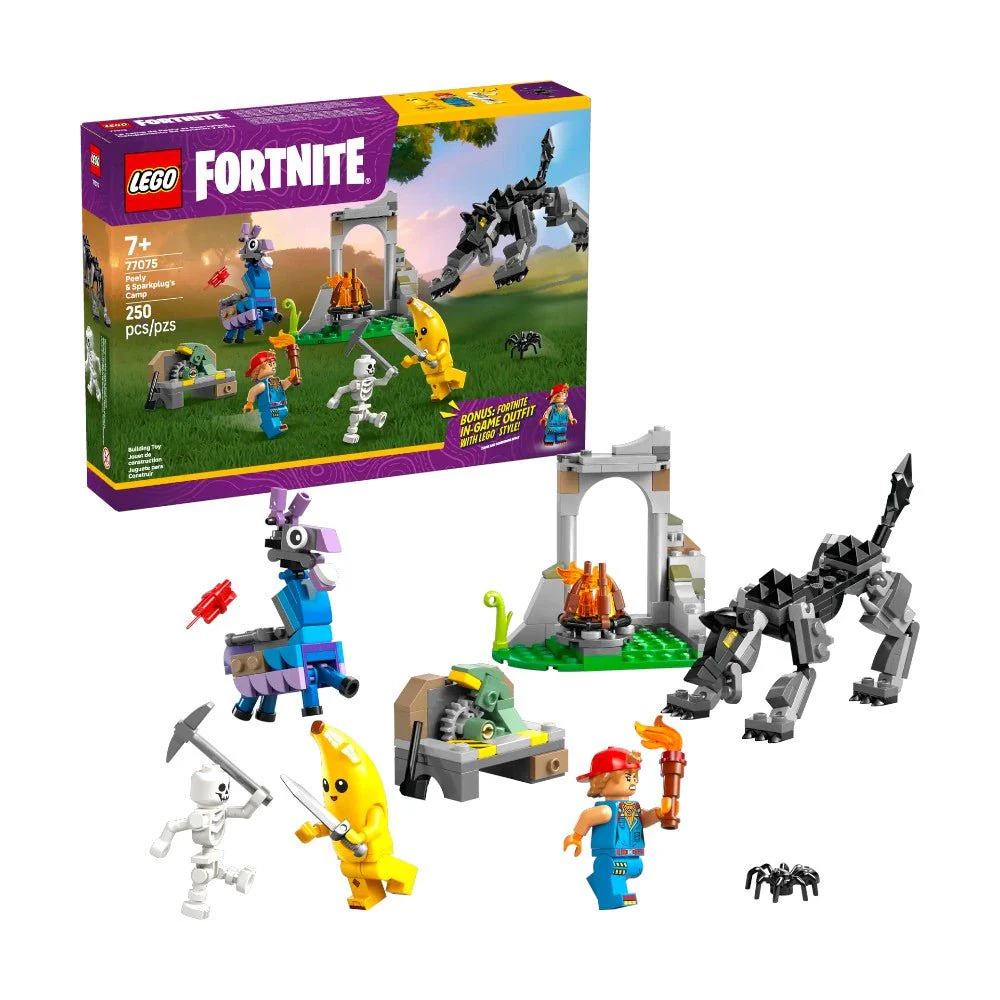Bloques LEGO Campamento de Bananín y Bujía
