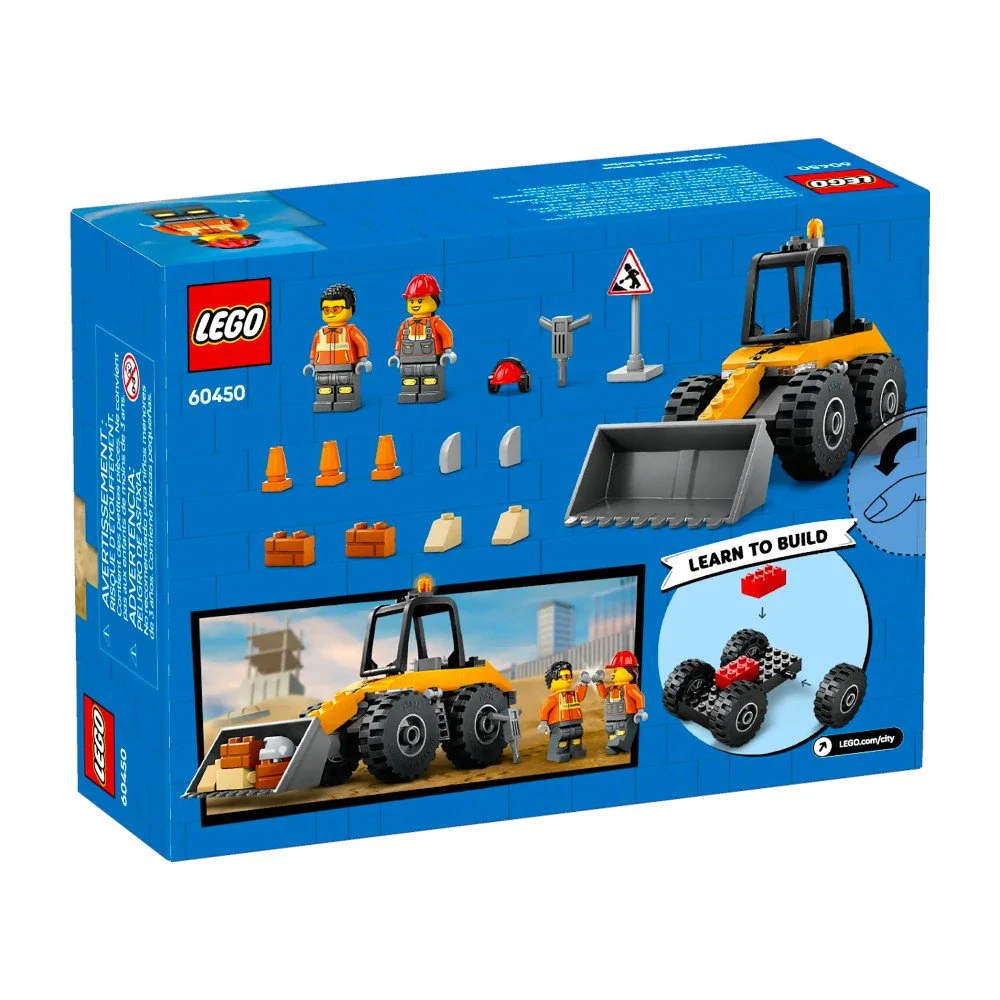 Bloques LEGO Cargadora con Ruedas Amarilla - Image 5