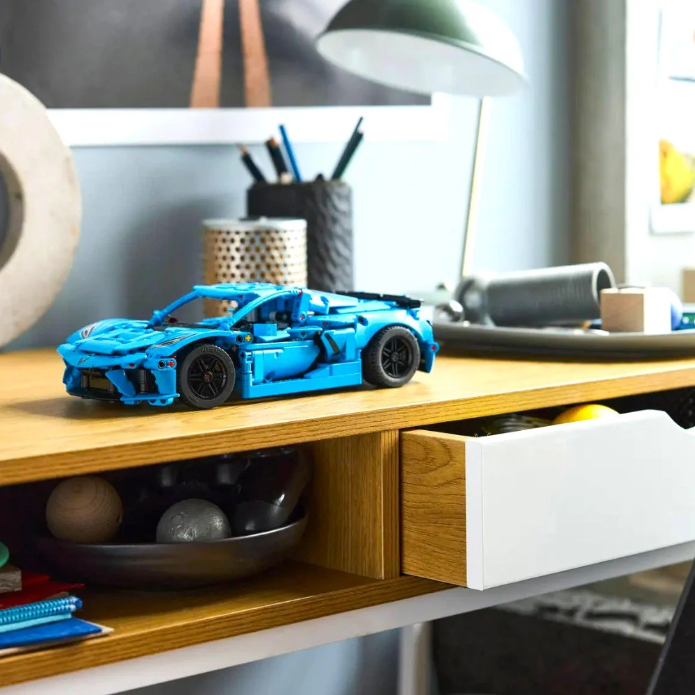 Bloques LEGO Chevrolet Corvette Stingray Azul - Image 2
