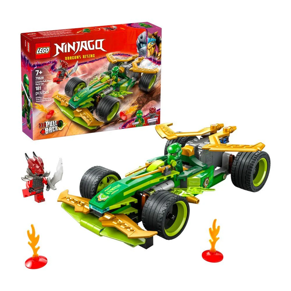 Bloques LEGO Choche de Carreras Con Motor de Lloyd