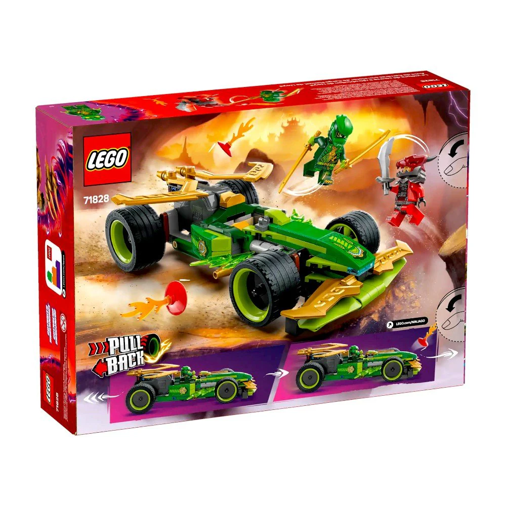 Bloques LEGO Choche de Carreras Con Motor de Lloyd - Image 7