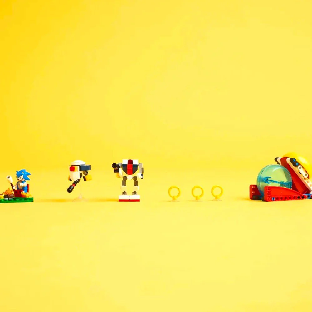 Bloques LEGO Choque En La Fogata De Sonic - Image 2