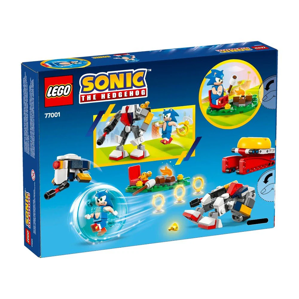 Bloques LEGO Choque En La Fogata De Sonic - Image 8