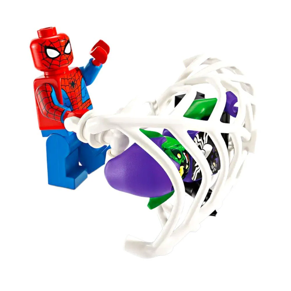 Bloques LEGO Coche de Carreras de Spider-Man y Duende Verde - Image 6