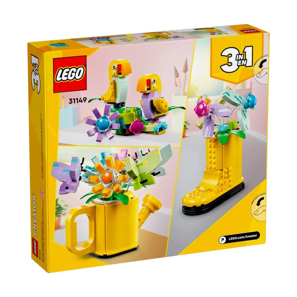 Bloques LEGO Creator 3 en 1 / Flores En Regadera - Image 11
