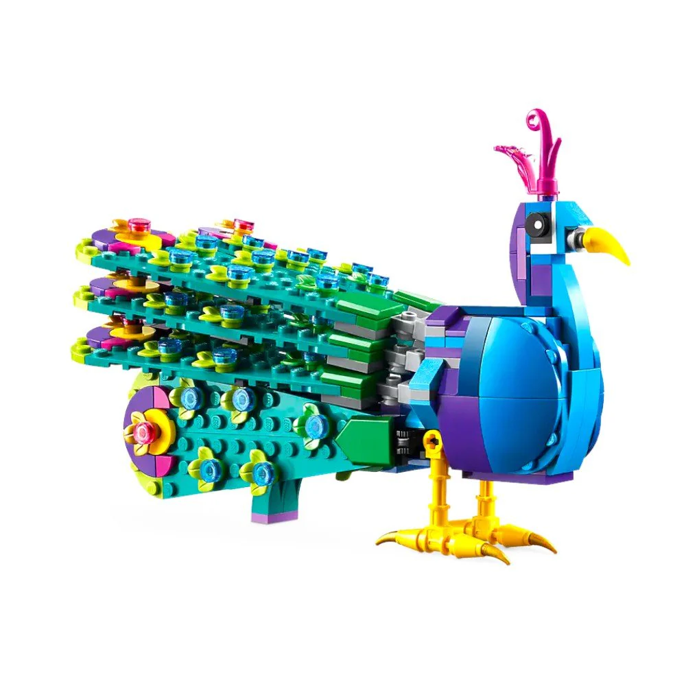 Bloques LEGO Creator Pavo Real Exótico - Image 4