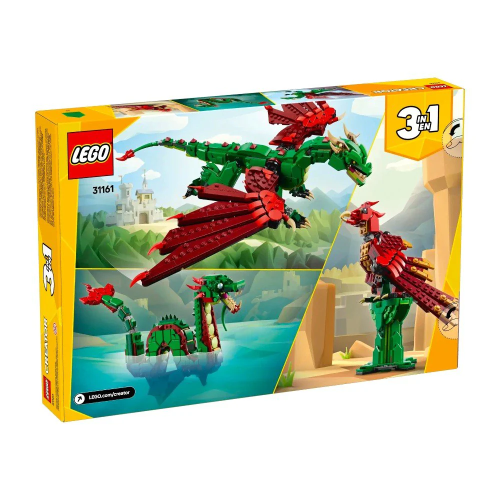 Bloques LEGO Dragón Medieval - Image 11