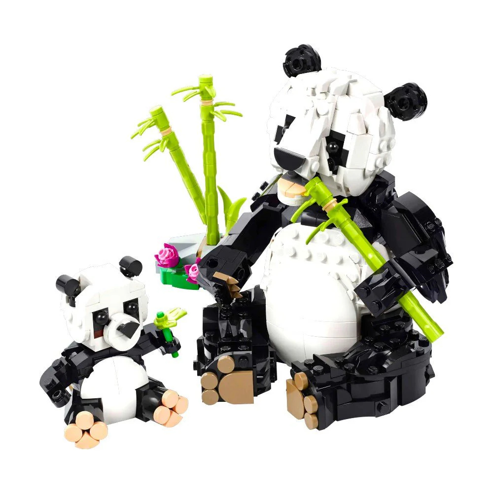 Bloques LEGO Fauna Salvaje: Familia de Pandas - Image 4